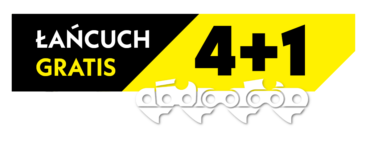 Zestaw łańcuch&oacute;w 4+1
